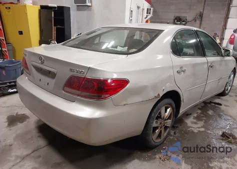 2005 Lexus Es 330 z USA, uszkodzony, nr VIN JTHBA30G955113877